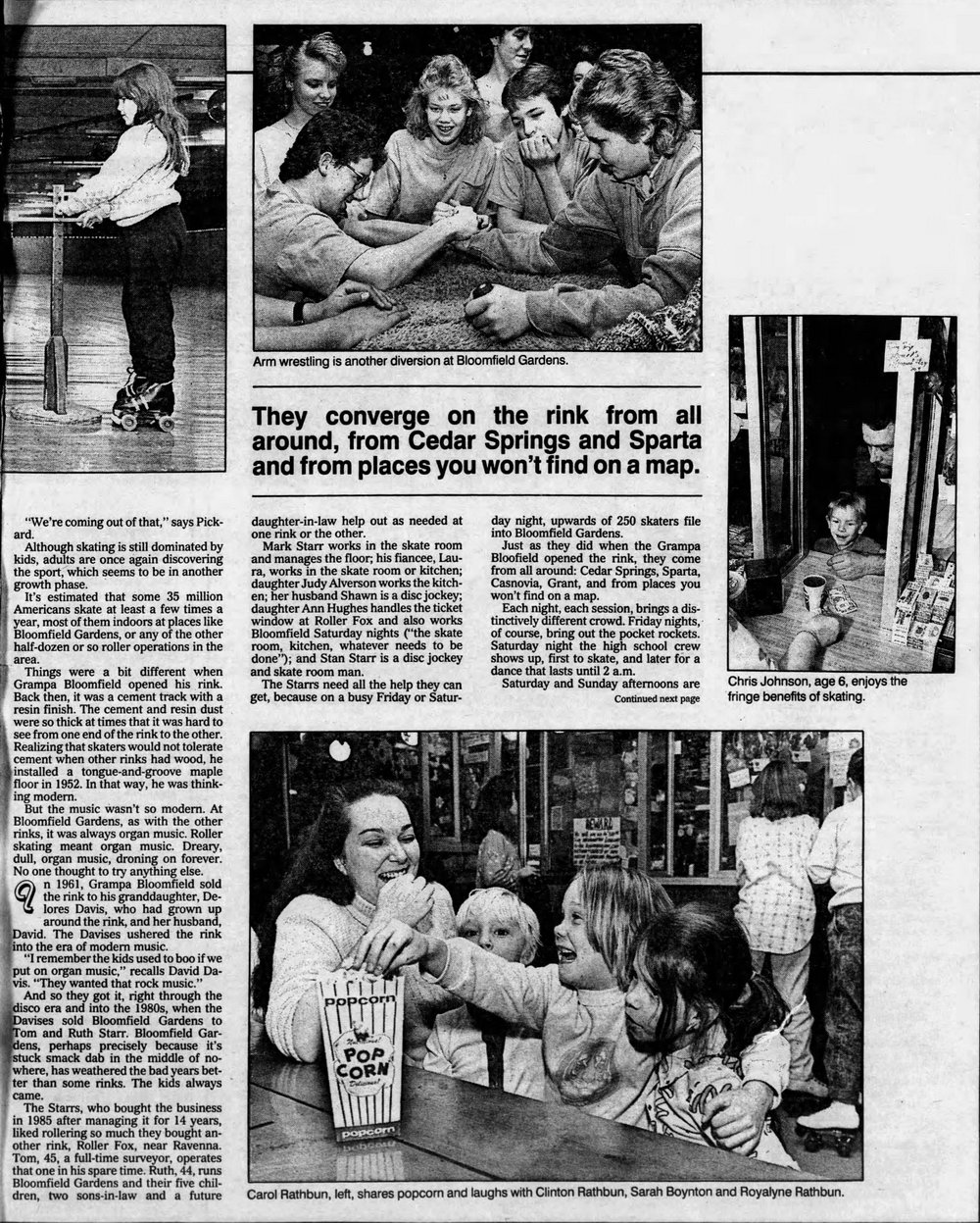 Bloomfield Gardens - Jan 22 1989 Article (newer photo)